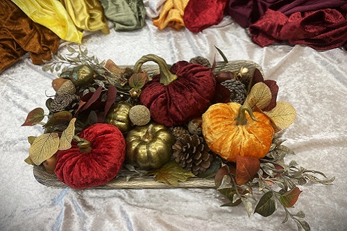 Craft & Wine Night - Velvet Pumpkin Centrepiece (Ages 19+)