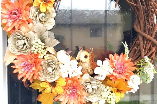 Fall Seasonal Wreath
